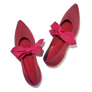 Rothy's Red and Pink Flats